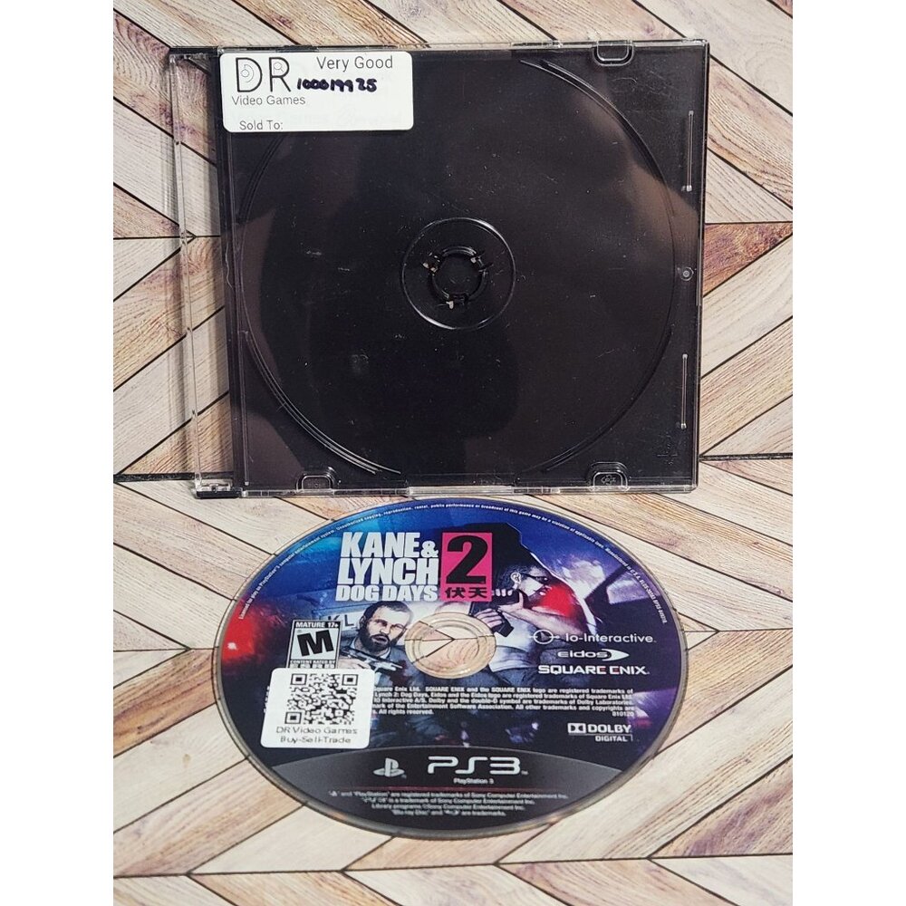 Kane & Lynch 2 Dog Days for PlayStation 3